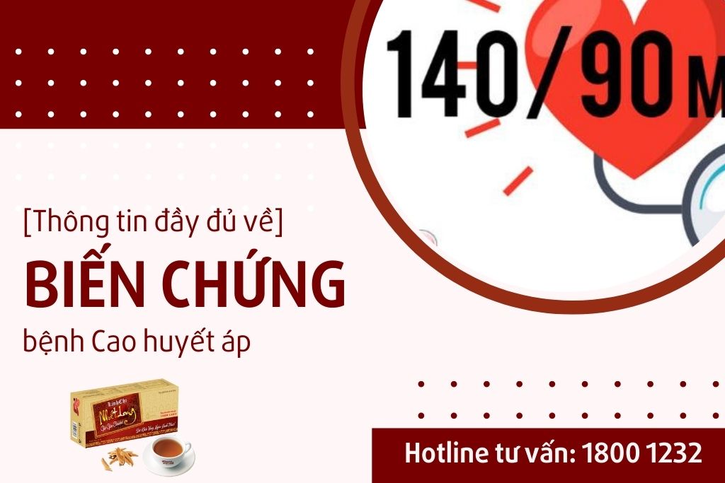 Những biến chứng nguy hiểm của bệnh Cao huyêt áp