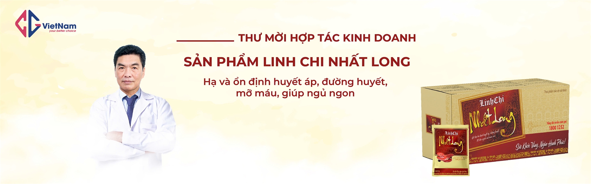 Thư mời hợp tác kinh doanh Linh Chi Nhất Long