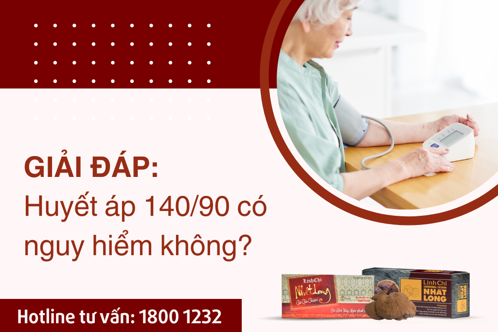 Giải đáp: Huyết áp 140/90 có nguy hiểm không?