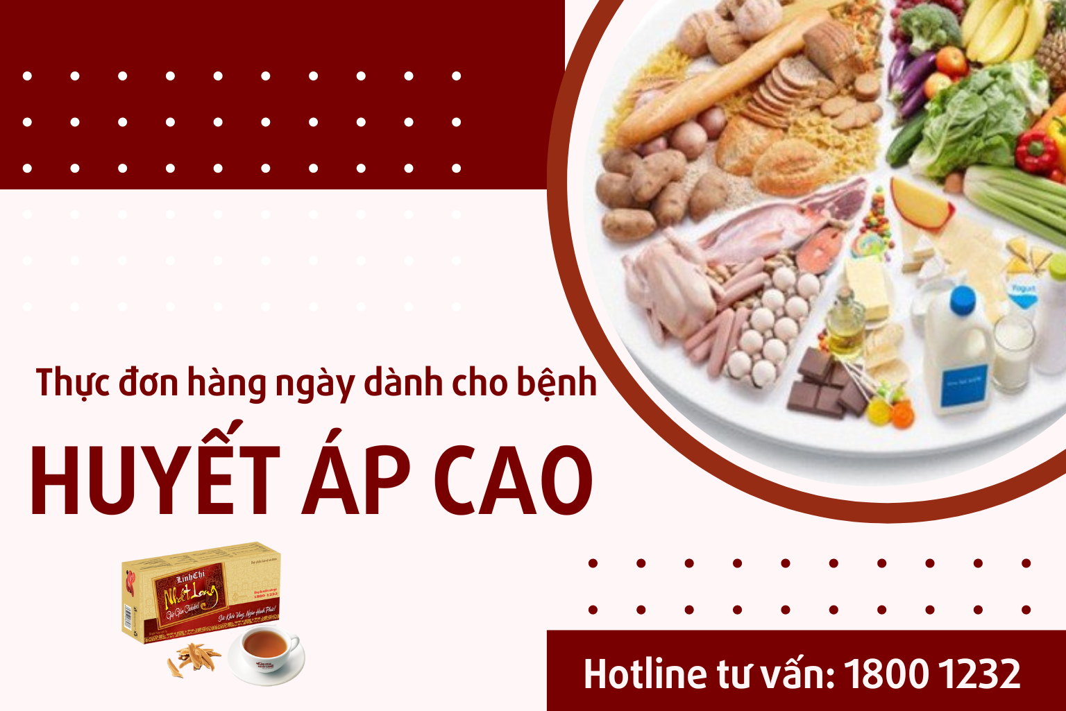 Thực đơn hàng ngày dành cho người bệnh huyết áp cao